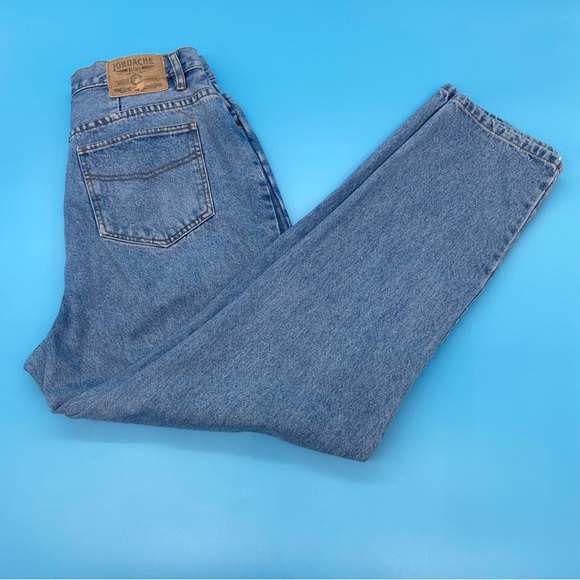 Vintage Jordache High Waisted Basics Jeans Blue Size 16 - Picture 5 of 10